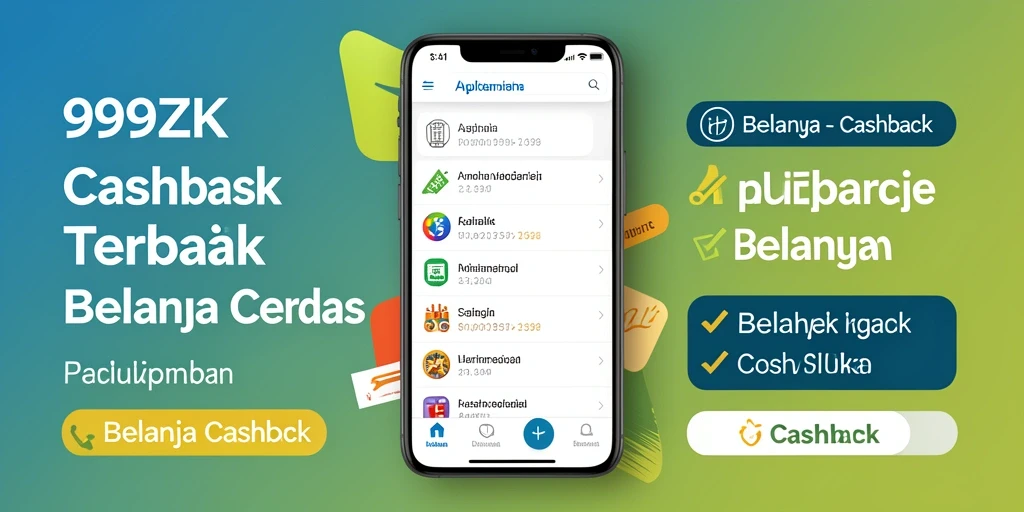 Antarmuka aplikasi 999ZK yang menampilkan fungsi cashback dengan jelas.