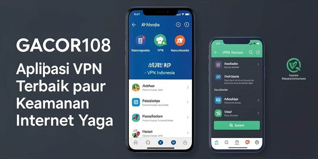 Tampilan antarmuka GACOR108 yang sederhana dan efektif untuk VPN.