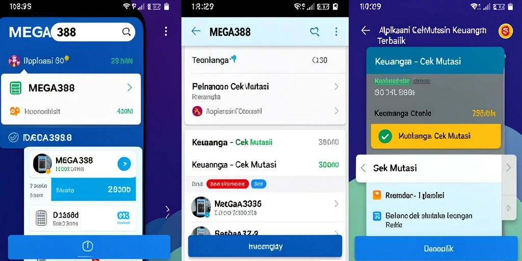 Antarmuka MEGA388 menampilkan fungsi Cek Mutasi dengan jelas dan efisien.