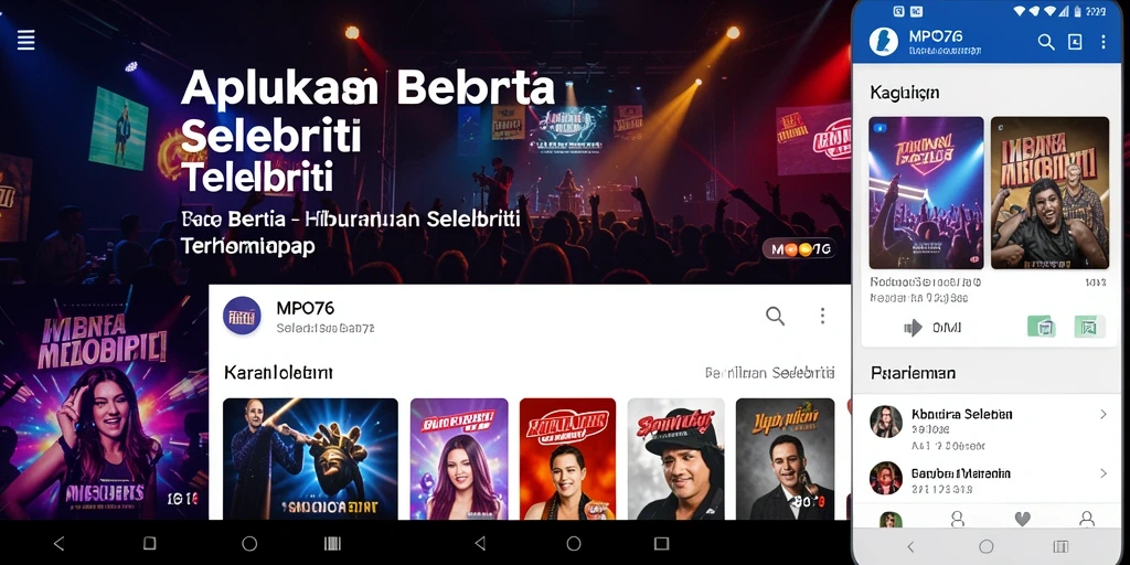 Tampilan antarmuka aplikasi MPO76 yang menarik dan informatif.